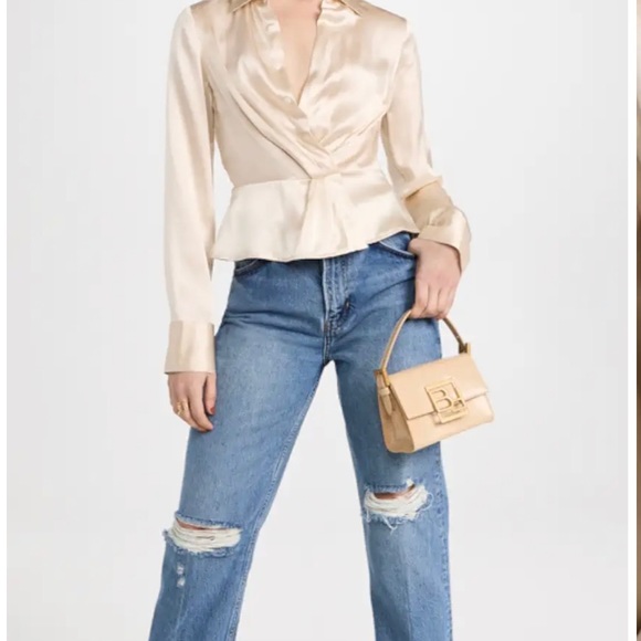 Reformation Rennes Silk Top - Picture 6 of 8